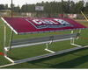 Covered Soccer Team Bench